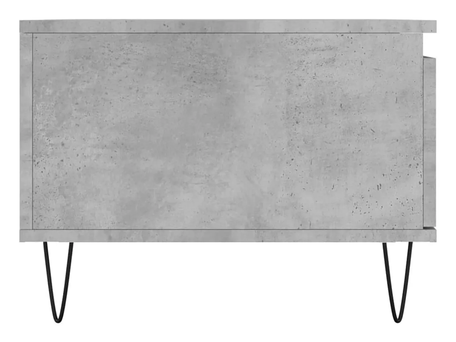 Mesa De Centro| Mesa de centro | Mesa de apoio 90x50x36.5 cm derivados madeira cimento Cinzento