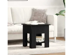 Mesa De Centro* Mesa de centro | Mesa de apoio Carvalho 40x40x42 cm Preto