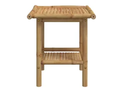 Mesa de centro | Mesa de apoio | Mesa de café 45x45x45 cm bambu^ Mesa De Centro