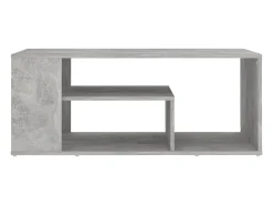 Mesa De Centro| Mesa de centro | Mesa de apoio 100x50x40 cm derivados madeira cimento Cinzento