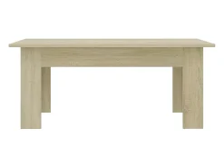 Online Mesa de centro | Mesa de apoio 100x60x42cm derivados de madeira carvalho sonoma Castanho