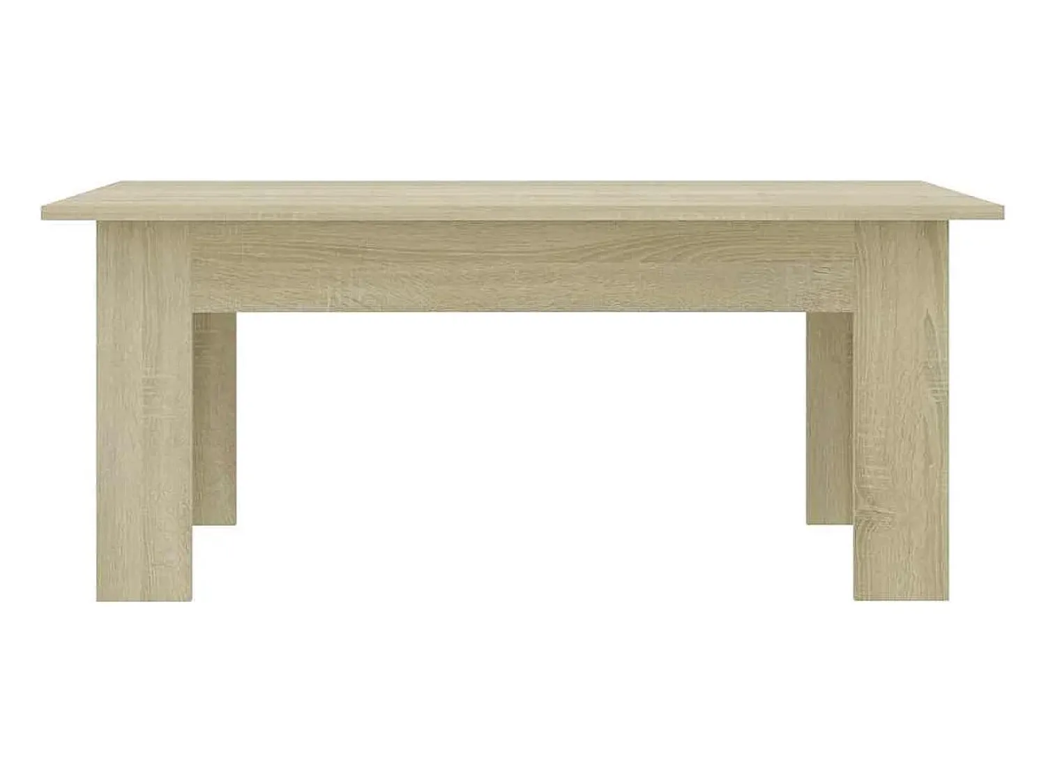Online Mesa de centro | Mesa de apoio 100x60x42cm derivados de madeira carvalho sonoma Castanho