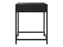 Clearance Mesa de centro | Mesa de apoio com luzes LED Infinity 40x40x51 cm Preto