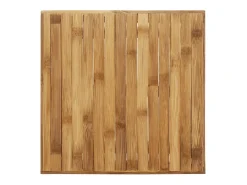 Mesa De Centro| Mesa de centro | Mesa de apoio | Mesa de café 45x45x35 cm bambu Castanho