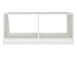 Mesa de centro | Mesa de apoio 75x50x33.5 cm madeira de pinho maciça^ Mesa De Centro