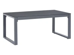 Mesa de centro | Mesa de apoio 90x50x40 cm alumínio^ Mesa De Centro