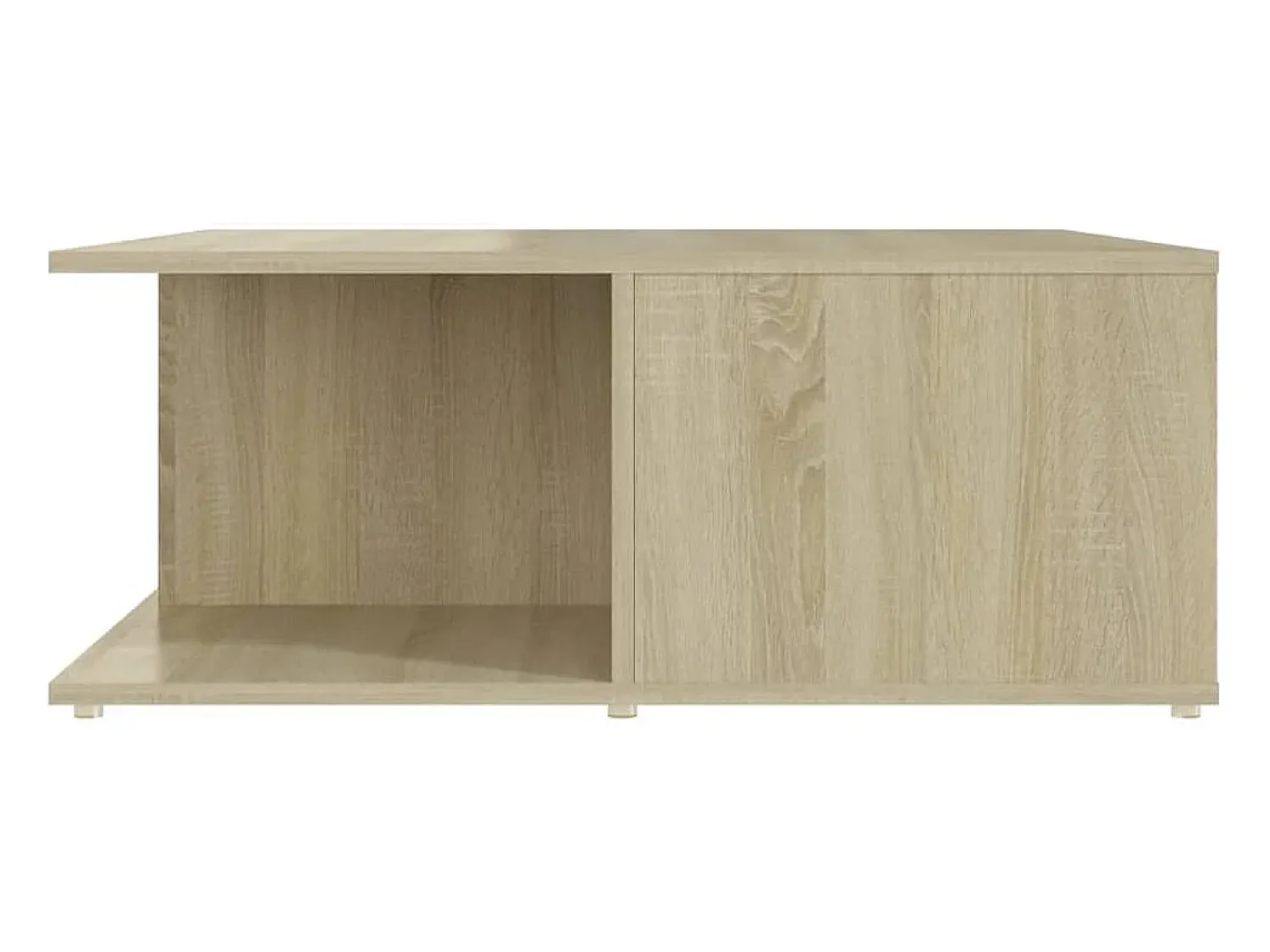 Mesa De Centro* Mesa de centro | Mesa de apoio derivados de madeira e carvalho sonoma Branco