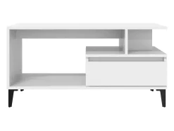 Mesa de centro | Mesa de apoio 90x49x45 cm derivados de madeira^ Mesa De Centro