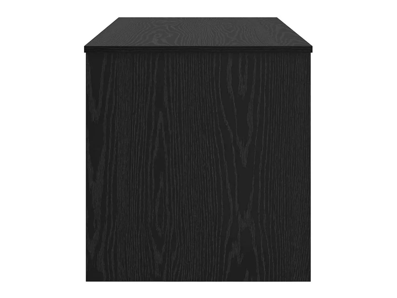 Mesa De Centro* Mesa de centro | Mesa de apoio Carvalho 80x50.5x41.5 cm Preto