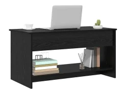 Mesa De Centro* Mesa de centro | Mesa de apoio Carvalho 80x50.5x41.5 cm Preto