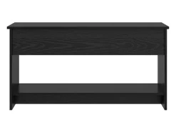 Mesa De Centro* Mesa de centro | Mesa de apoio Carvalho 80x50.5x41.5 cm Preto