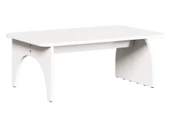 Mesa De Centro* Mesa de centro | Mesa de apoio 80x50x31 cm Madeira de pinho maciça Branco