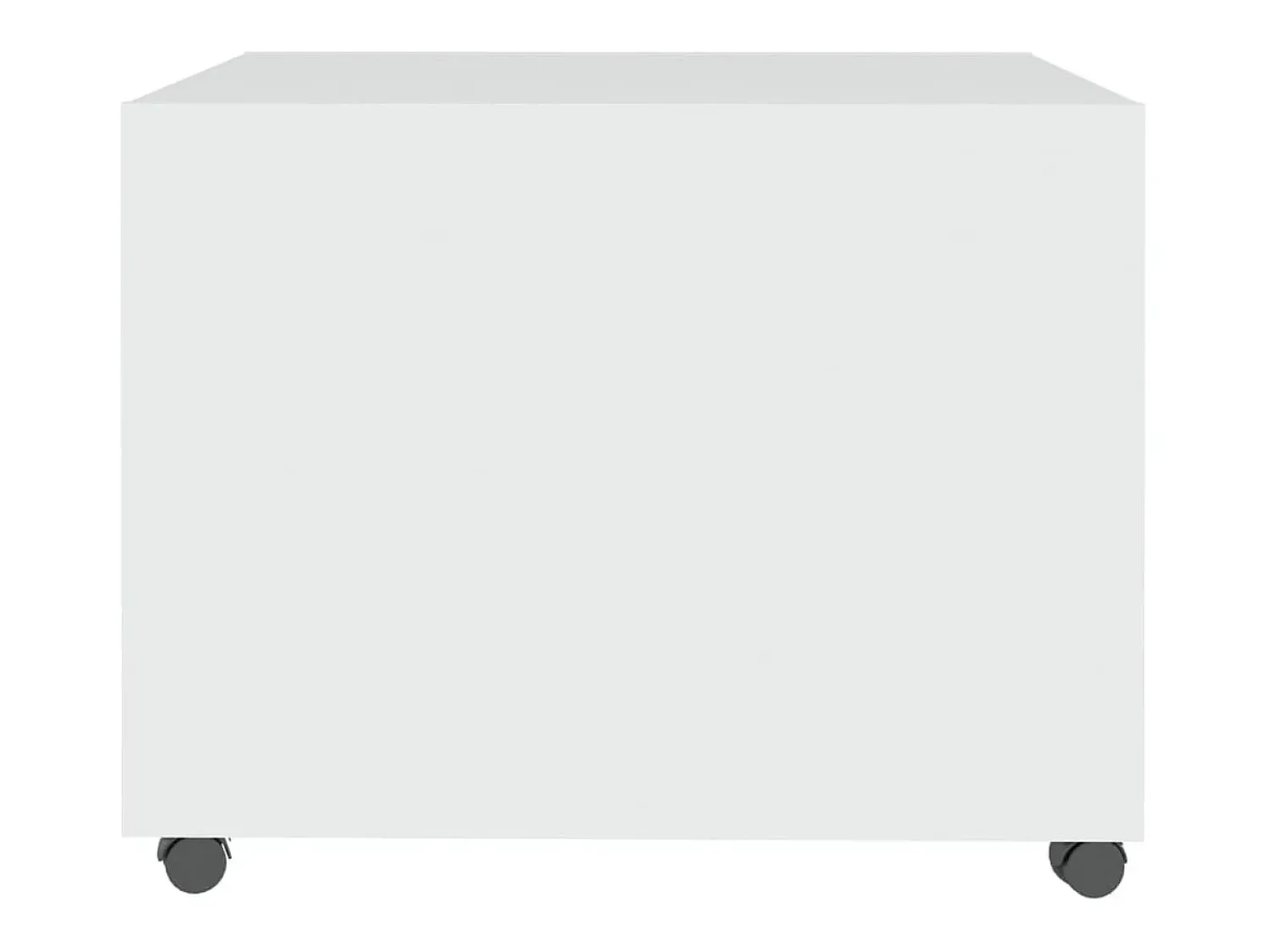 Online Mesa de centro | Mesa de apoio 55x55x40 cm derivados de madeira Branco