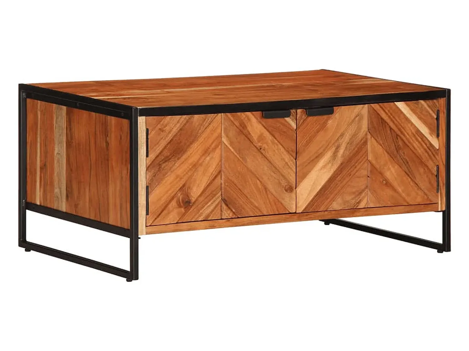 Mesa de centro | Mesa de apoio | Mesa de café 90x55x40 cm madeira de acácia maciça^ Mesa De Centro