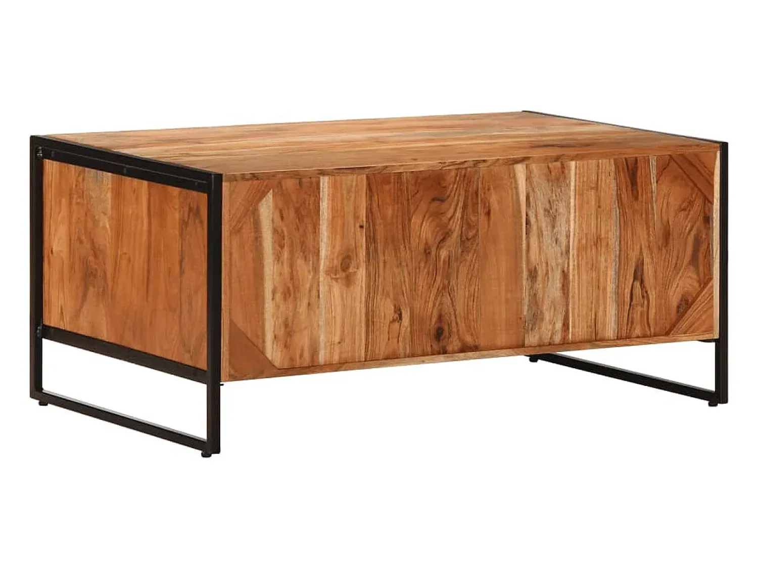 Mesa de centro | Mesa de apoio | Mesa de café 90x55x40 cm madeira de acácia maciça^ Mesa De Centro