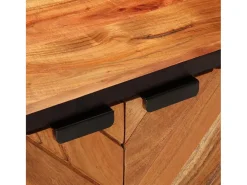 Mesa de centro | Mesa de apoio | Mesa de café 90x55x40 cm madeira de acácia maciça^ Mesa De Centro