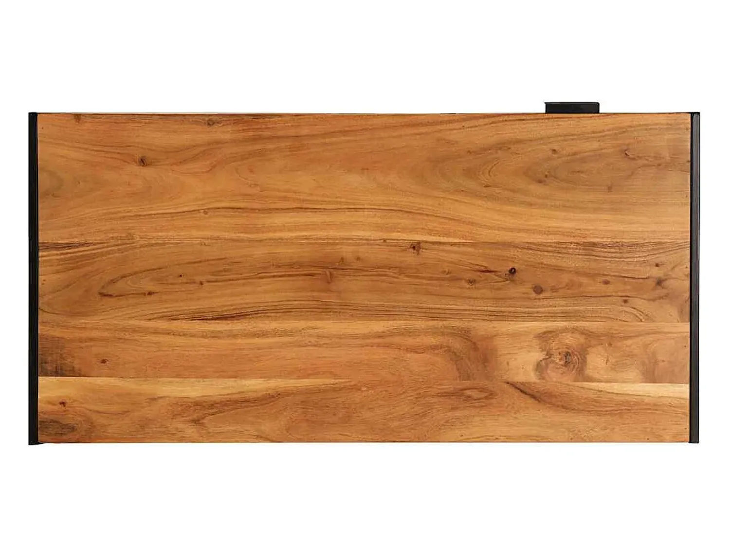 Mesa De Centro* Mesa de centro | Mesa de apoio | Mesa de café 110x55x40 cm madeira de acácia maciça Castanho