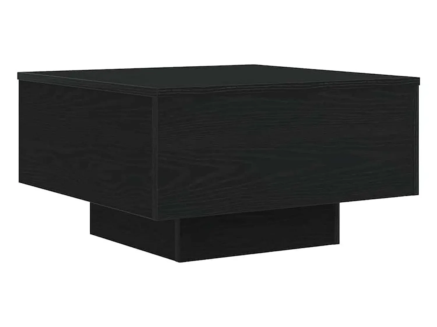 Mesa De Centro| Mesa de centro | Mesa de apoio Carvalho 55x55x31 cm Preto