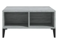Mesa de centro | Mesa de apoio 60x60x30 cm derivados de madeira sonoma^ Mesa De Centro