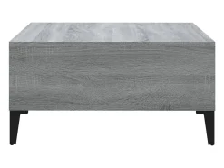 Mesa de centro | Mesa de apoio 60x60x30 cm derivados de madeira sonoma^ Mesa De Centro