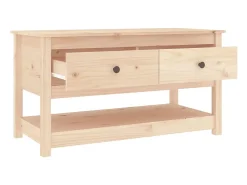 Mesa de centro | Mesa de apoio | Mesa de café 102x49x55 cm pinho maciço^ Mesa De Centro