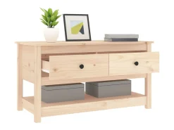 Mesa de centro | Mesa de apoio | Mesa de café 102x49x55 cm pinho maciço^ Mesa De Centro