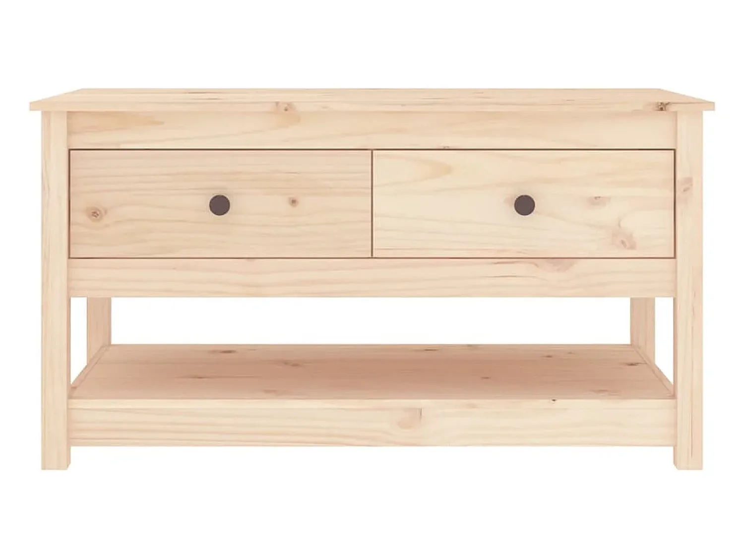 Mesa de centro | Mesa de apoio | Mesa de café 102x49x55 cm pinho maciço^ Mesa De Centro