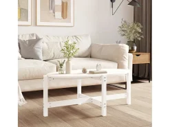 Mesa de centro | Mesa de apoio 118x63x45 cm madeira de pinho maciça^ Mesa De Centro