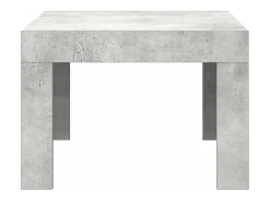 Mesa De Centro| Mesa de centro | Mesa de apoio 50x50x35 cm derivados de madeira sonoma Cinzento