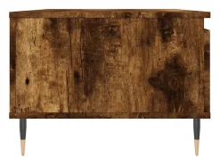 Online Mesa de centro | Mesa de apoio 90x50x36.5 cm derivados madeira carvalho fumado Castanho