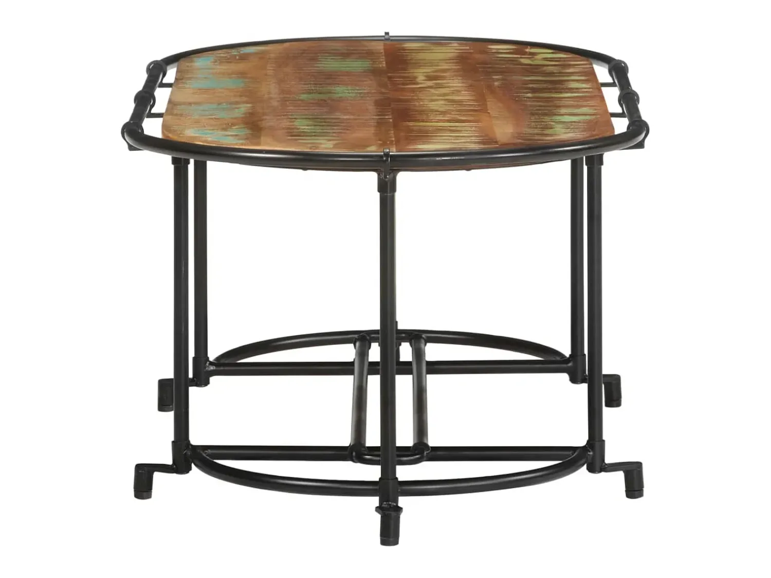 Sale Mesa de centro | Mesa de apoio | Mesa de café 110x55x40 cm madeira recuperada maciça Castanho