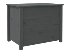 Mesa de centro | Mesa de apoio 71x49x55 cm pinho maciço cinza^ Mesa De Centro