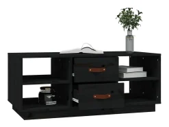 Mesa de centro | Mesa de apoio 100x50x41 cm madeira de pinho maciça^ Mesa De Centro