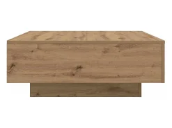 Discount Mesa de centro | Mesa de apoio carvalho artisiano 80x80x31 cm Castanho