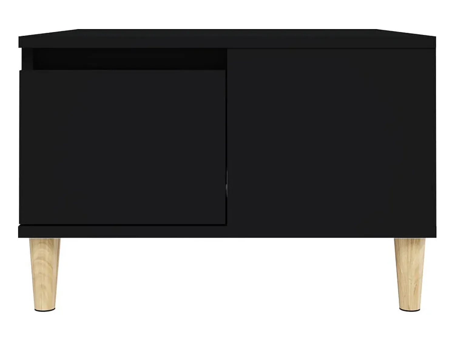 Mesa de centro | Mesa de apoio 55x55x36.5 cm derivados de madeira^ Mesa De Centro