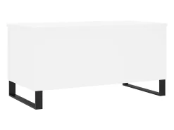 Mesa De Centro| Mesa de centro | Mesa de apoio 90x44.5x45 cm derivados de madeira Branco