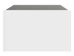 Mesa de centro | Mesa de apoio luzes LED Infinity 70x50x30 cm^ Mesa De Centro