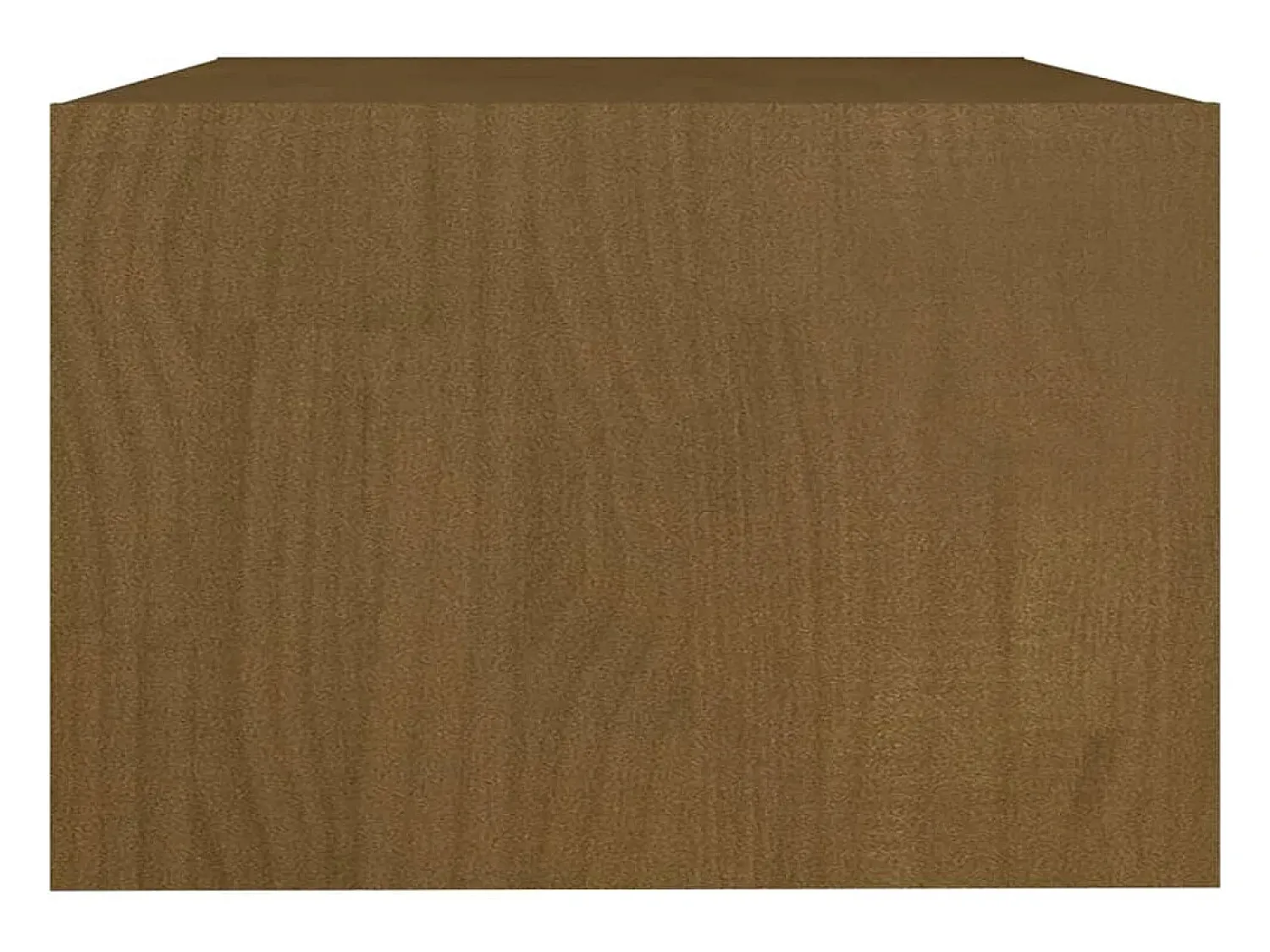 Mesa de centro | Mesa de apoio 75x50x33.5 cm pinho maciço mel^ Mesa De Centro
