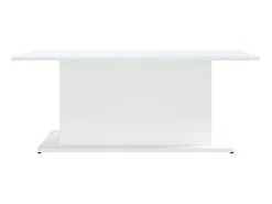 Mesa De Centro* Mesa de centro | Mesa de apoio 102x55.5x40 cm derivados de madeira Branco