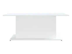 Mesa De Centro* Mesa de centro | Mesa de apoio 102x55.5x40 cm derivados de madeira Branco