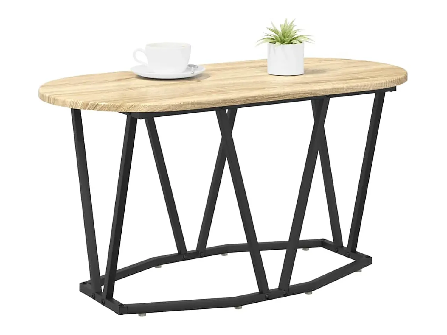 Mesa de centro | Mesa de apoio | Mesa de café Carvalho sonoma 80x40x40.5 cm^ Mesa De Centro