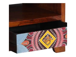 Mesa de centro | Mesa de apoio | Mesa de café 90x50x40 cm madeira de acácia maciça^ Mesa De Centro