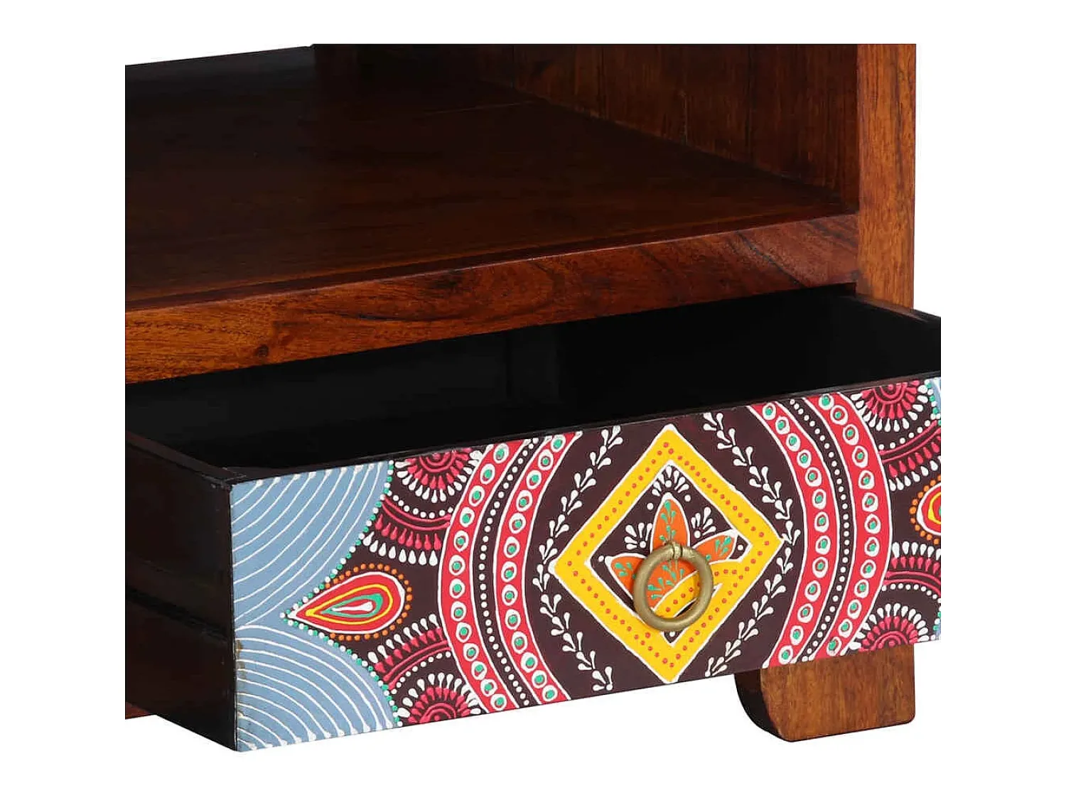 Mesa de centro | Mesa de apoio | Mesa de café 90x50x40 cm madeira de acácia maciça^ Mesa De Centro