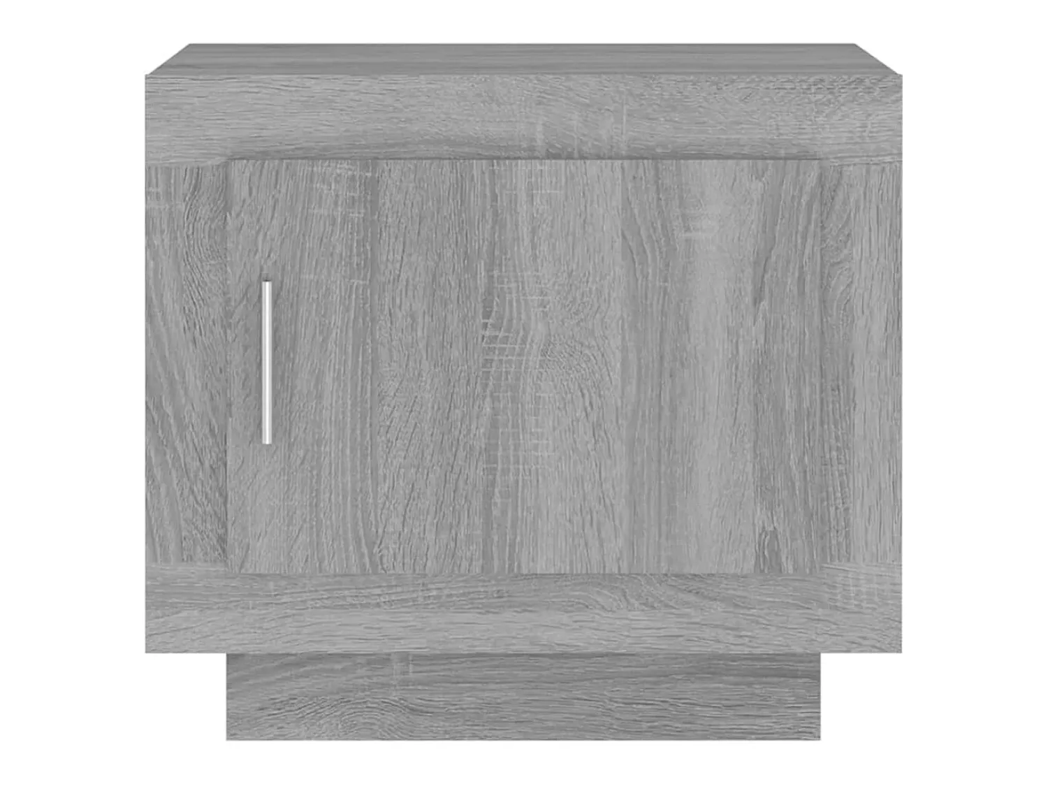 Outlet Mesa de centro | Mesa de apoio 51x50x45 cm derivados de madeira sonoma Cinzento