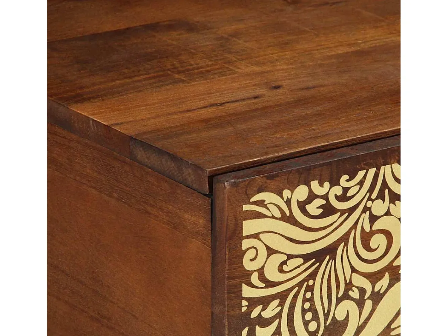 Mesa De Centro| Mesa de centro | Mesa de apoio | Mesa de café mel 100x54x40 cm Castanho