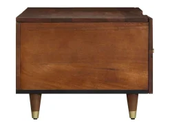 Mesa De Centro| Mesa de centro | Mesa de apoio | Mesa de café mel 100x54x40 cm Castanho