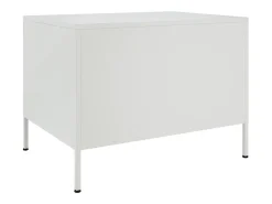 Best Mesa de centro | Mesa de apoio 68x50x50.5 cm aço Branco