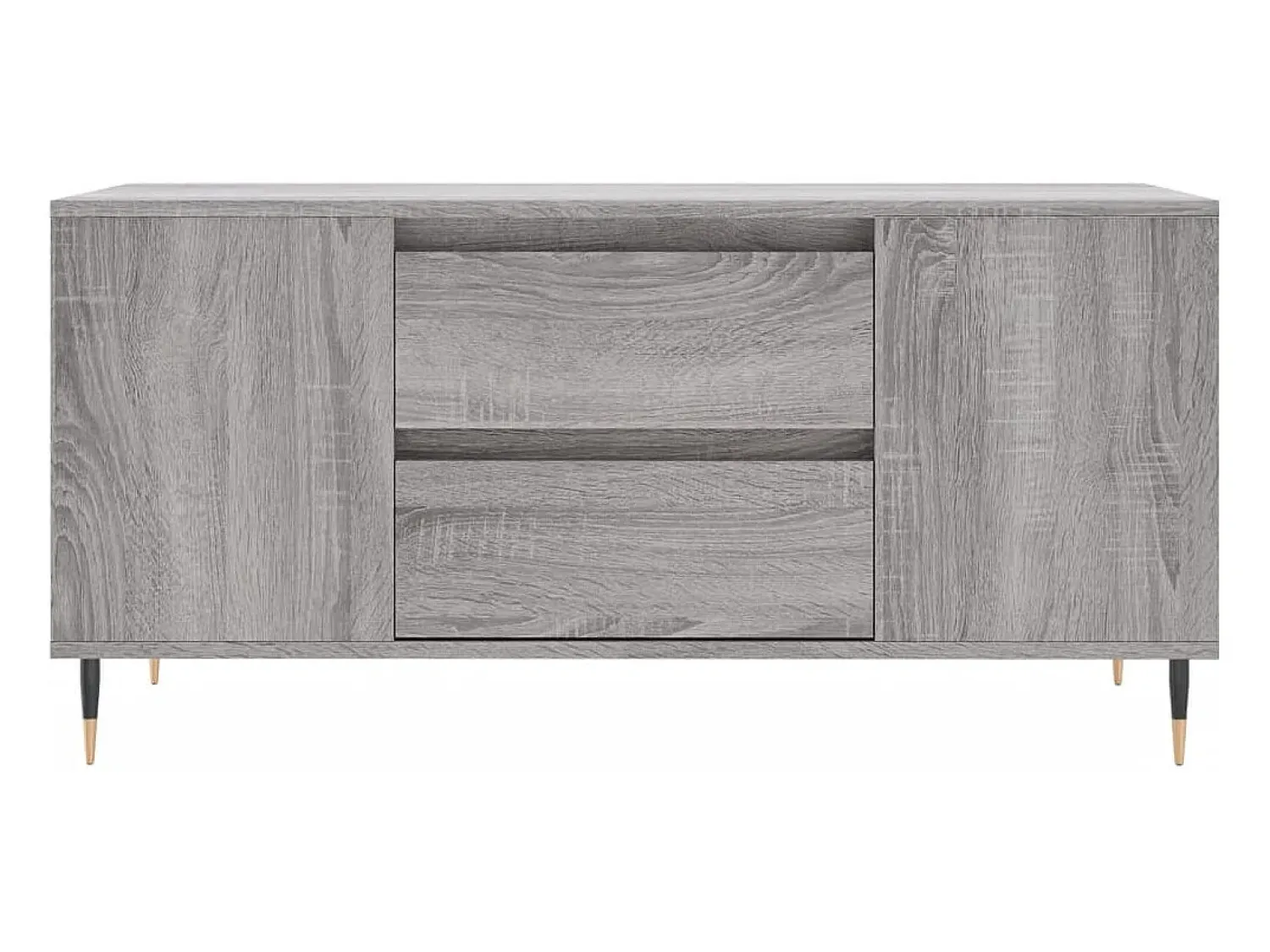 Mesa De Centro* Mesa de centro | Mesa de apoio derivados de madeira sonoma cinza Cinzento
