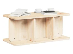 Discount Mesa de centro | Mesa de apoio Natural 80x39.5x33.5 cm Castanho