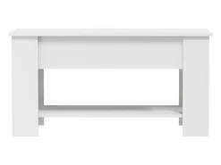 Best Mesa de centro | Mesa de apoio 101x49x52 cm madeira processada Branco